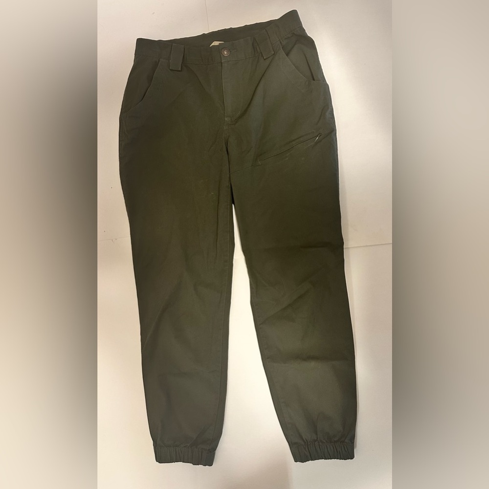 Duluth Pants Women’s Size 8 Green Rootstock Gardening Jogger‎ Tapered Workwear